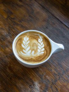 double rosetta latte art